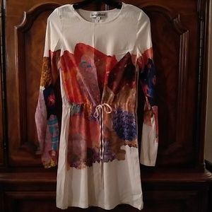 To Be Adored Rocks and Minerals silk dress, Small